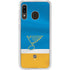 NHL St. Louis Blues Jersey Galaxy A20 Clear Case